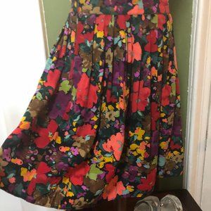 Garland vintage small flowers skirt